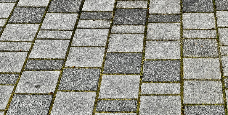 block paving patio