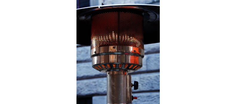 copper patio Heater